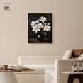 thumbnail image 2 of Chiaroscuro Flowers Canvas Dark Elegant Florals by Art Remedy, Gallery Wrapped, 30 x 36, 2 of 7