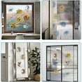 thumbnail image 6 of 4Pcs Spring Summer Sunflower Window Clings Sticker Flower Butterfly Animal Wall Decorative Sticker Removable Adhesive Waterproof Window Decal for Room Decor 16x16cm, 6 of 9