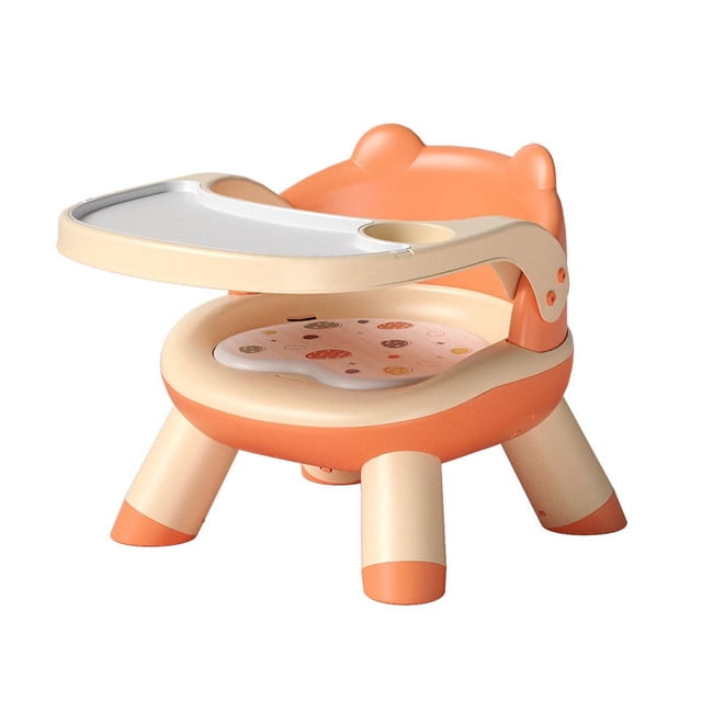 Silla de comedor para niños, silla portátil para bebés, sofá, silla de llamada para bebés, silla con respaldo, silla de plástico para el hogar para niños, dibujos animados