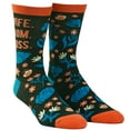 thumbnail image 2 of Women's Wife Mom Boss Socks Funny Mothers Day Gift for Awesome Mama Graphic Novelty Footwear, 2 of 8