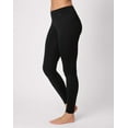 thumbnail image 2 of Hanes Women's Baselayer Leggings, Moisture-Wicking Black 2XL, 2 of 8