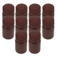 thumbnail image 1 of KAKOWELY 10pcs Plastic Laboratory Containers Light Brown Reagent Bottles Acid and Alkali Resistance, 1 of 8
