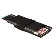 Secrid C-Black Cardslide Wallet, Black