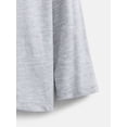 thumbnail image 3 of Wonder Nation Baby and Toddler Boys Solid Tee with Long Sleeves, Sizes 0/3M-5T, 3 of 3