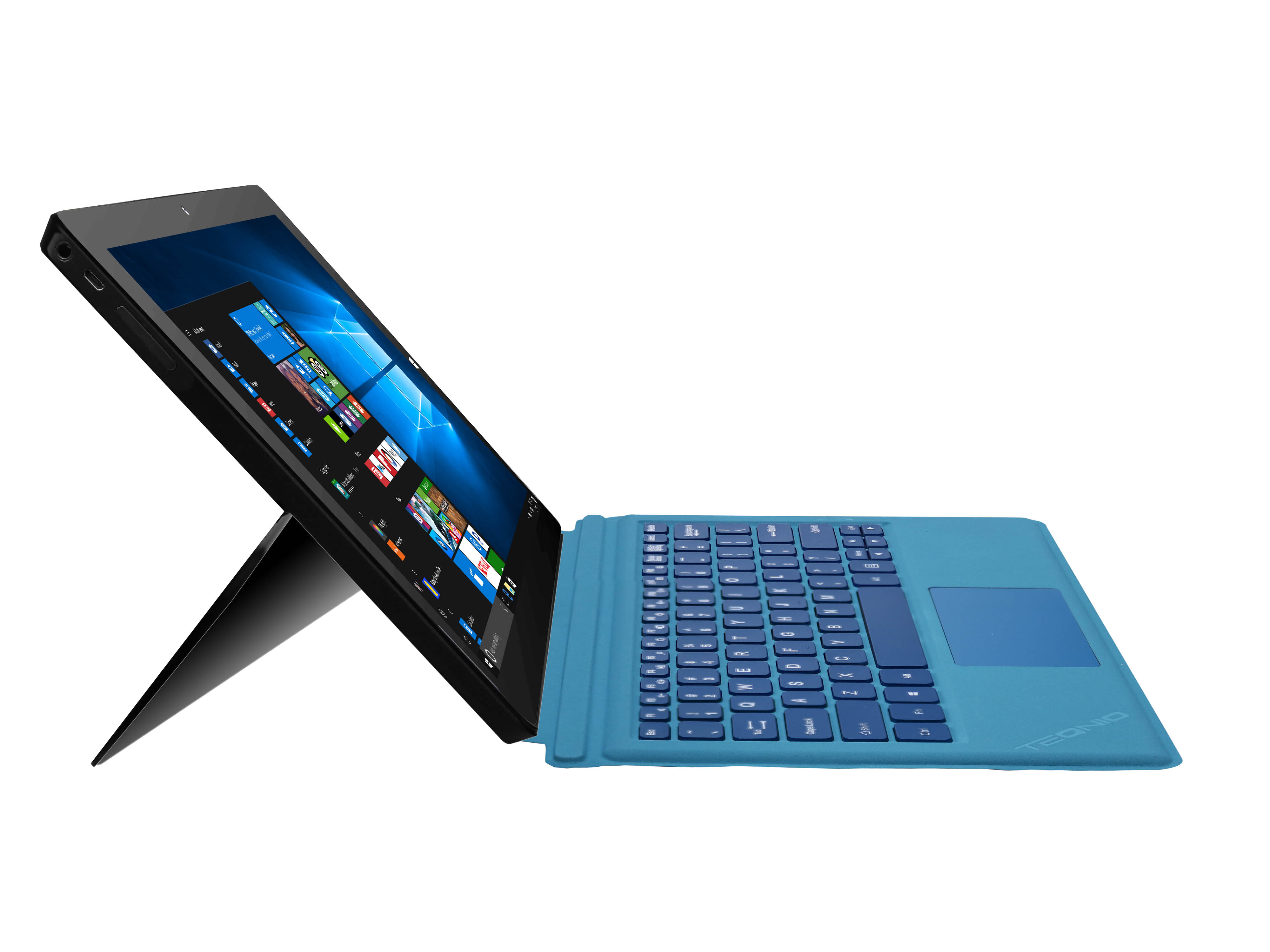 Teqnio 11.6" Tablet with Keyboard, Windows 10, 32GB Storage, Office 365