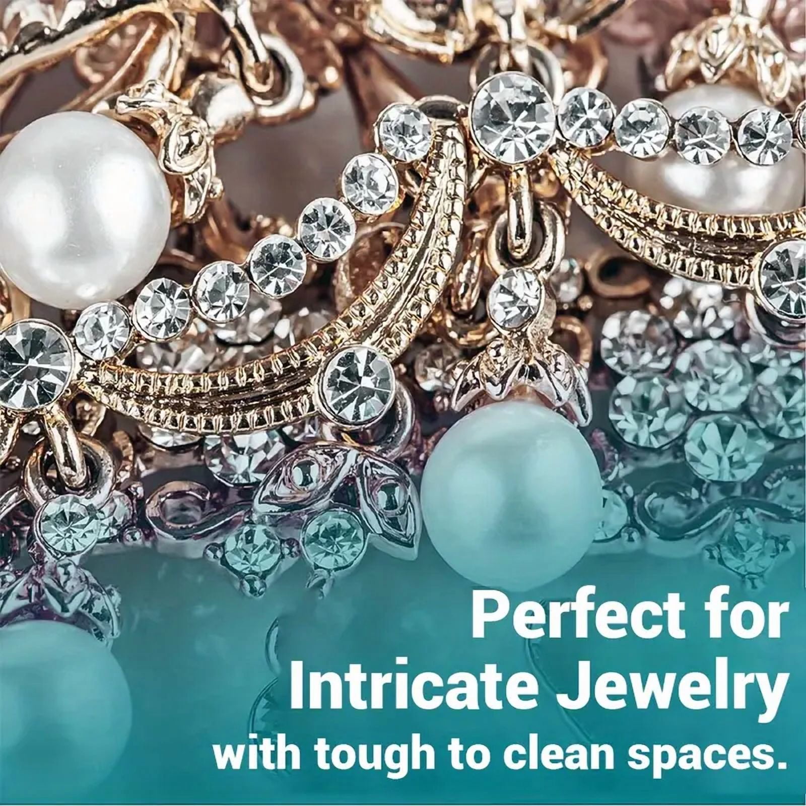 Multi-Purpose Jewelry Cleaning Solution (100ml) — A Safe Cleaning Formula for Gold, Silver, Diamonds, and Pearls; A Universal Stain Remover and Anti-Tarnishing Agent for All Metals and Gemstones