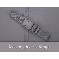 Covermates Outdoor Rounded Back Adirondack Chair Cover - Water Resistant Polyester, Drawcord Hem, Mesh Vents, Seating and Chair Covers, 32W x 34D x 38H, Charcoal