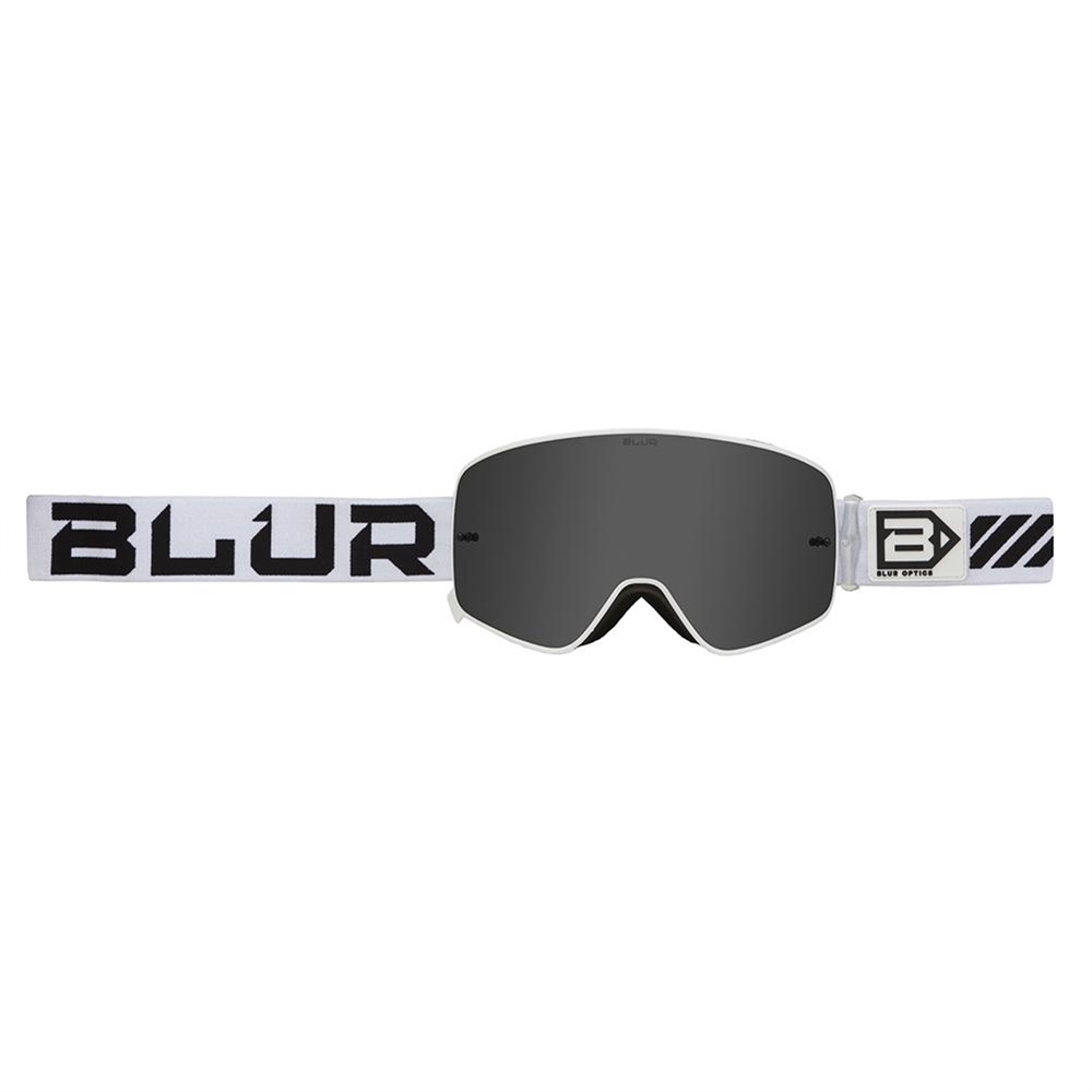 Blur 6020101 B50 Offroad Motocross Goggle White