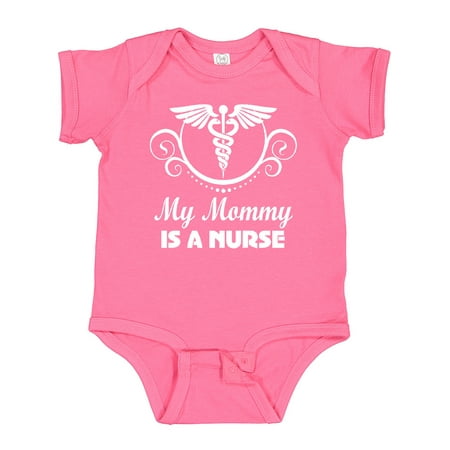 

Inktastic My Mommy is a Nurse Gift Baby Boy or Baby Girl Bodysuit
