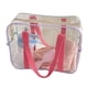 thumbnail image 3 of Aseo Transparente PVC Cosméticos Transporte Portátil para Artículos Tocador (L), 3 of 6