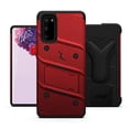 thumbnail image 2 of ZIZO BOLT Series for Galaxy S20 Case with Kickstand Holster Lanyard - Red, 2 of 3