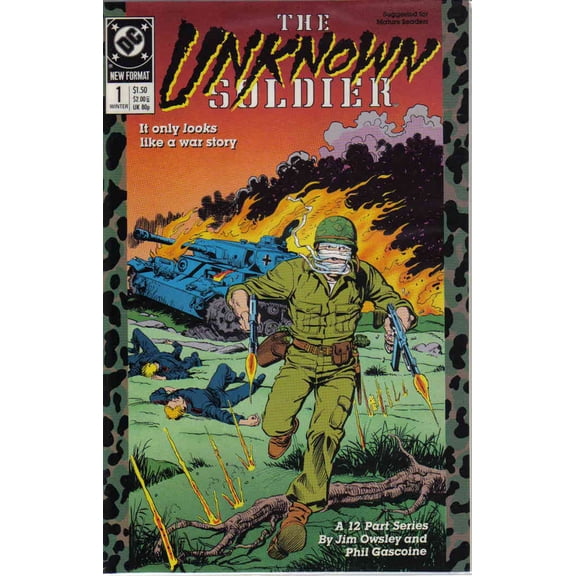 Unknown Soldier, The (Mini-Series) #1 VF ; DC Comic Book