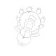 thumbnail image 3 of Lámpara LED de jardín para decoración navideña cadena de luces de Ehuebsd acero inoxidable con batería con diseño de pingüino muñeco de nieve y silueta de jardín, 3 of 3