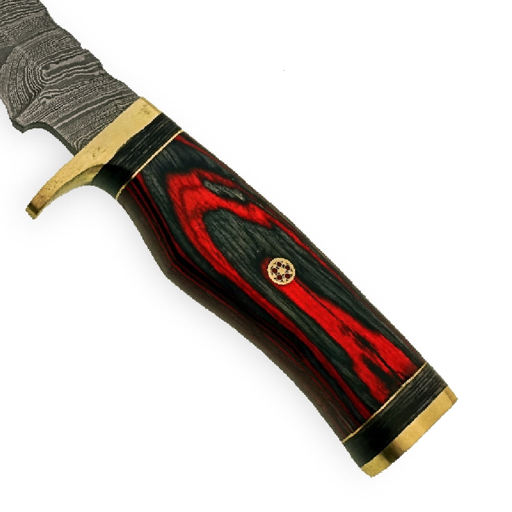 Handmade Damascus Steel Hunting Knife/Skinning Knife SS-17452