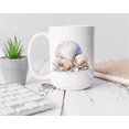 thumbnail image 2 of C&M Personal Gifts 15 oz Seashells Ceramic Coffee Mug, 2 of 4