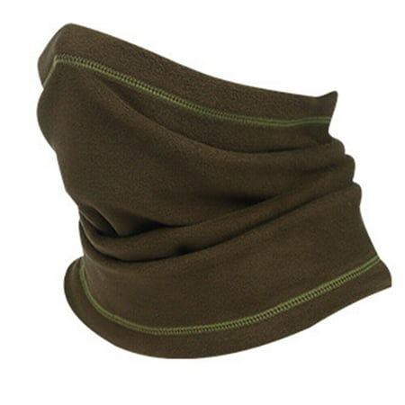 Bandana Fleece Warm Neck Gaiter for Outdoor Ski Windproof Half Face Mask Scarf