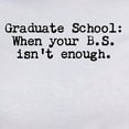 thumbnail image 3 of CafePress - Graduate School BS T Shirt - Women's Classic T-Shirt, 3 of 4