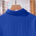 thumbnail image 6 of REDARER Kids 2-Piece Outfit, Textured Short Sleeve Shirt & Shorts, Casual Summer Set for Boys Girls Teens,10-11 Years, 6 of 7