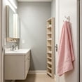 thumbnail image 7 of Bath Hand Towels, 13"x28" - Cotton | Light Weight | Soft | Absorbent, Hand Towels for Bathroom | Showering | Guest Use, Bathroom Essentials & Home Decor, Pink, 7 of 7