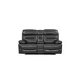 thumbnail image 1 of 78" X 40" X 41" Gray Console Loveseat, 1 of 1