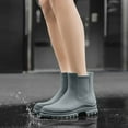 thumbnail image 7 of KANG Top Rubber Baby Boots Water Women Rain Boot Pvc Rainproof Shoe Rain Boots Collar Gardening Boots Ultra Lightweight Portable Garden Shoes, 7 of 7