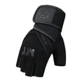 thumbnail image 4 of MT Weightlifting Gloves With Wrist Wrap - Men Women Fitness Gym MMA Style Workout Gloves, 4 of 6