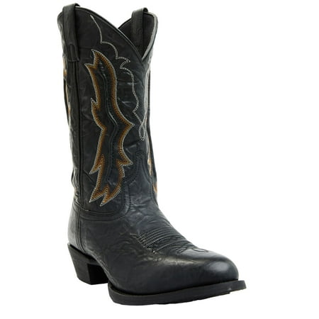 

Laredo Men s Fancy Stitch Western Boot Medium Toe Black 12 D(M) US