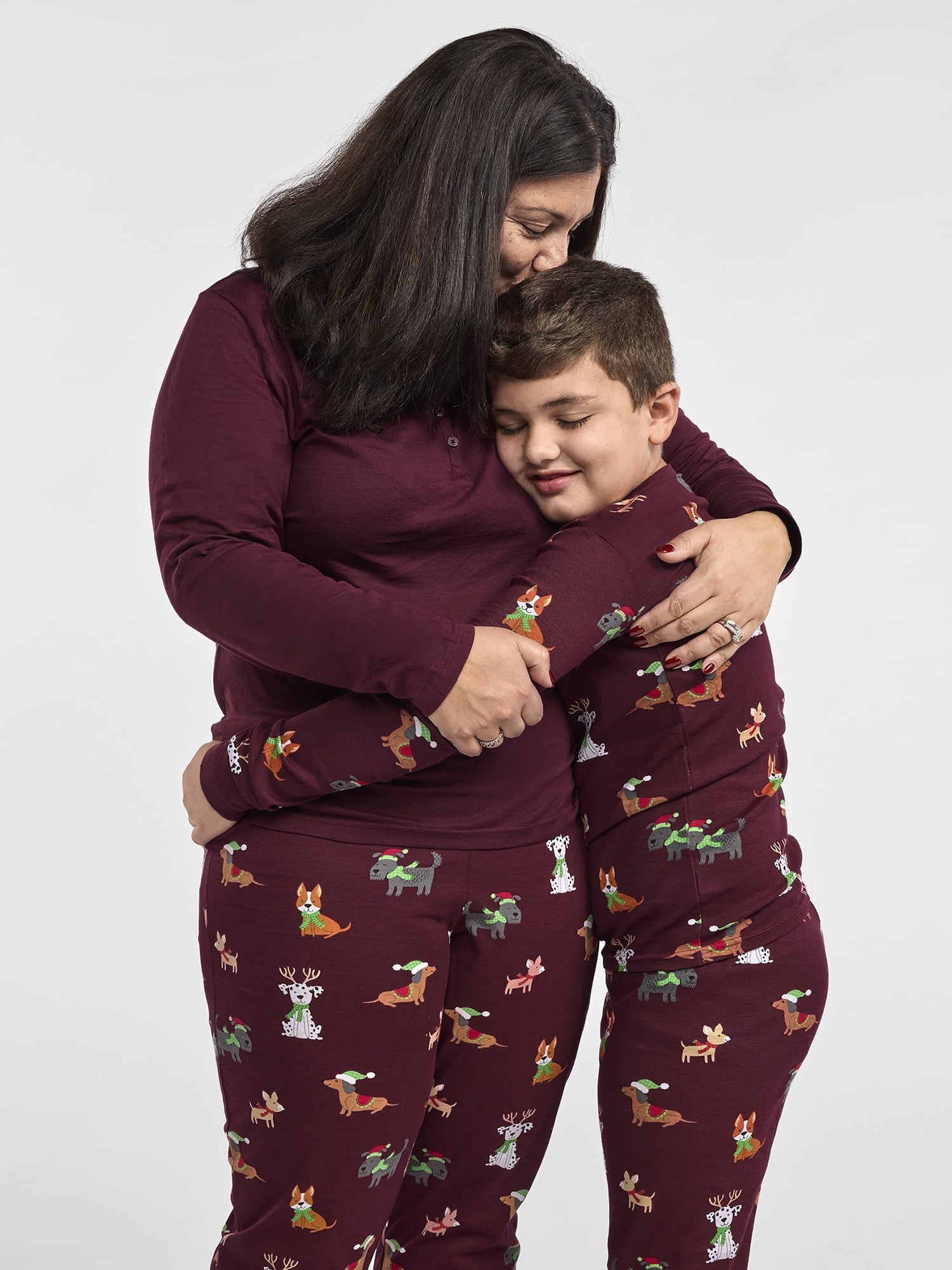 The Children's Place Baby Unisex Matching Family Holiday Dog Snug Fit Cotton Pajamas, Sizes 0-24 Months