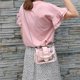 thumbnail image 4 of Bolso de mano a la moda para mujer y niña, bolso de hombro transparente, bolso de playa de verano, bolso cruzado, 4 of 4