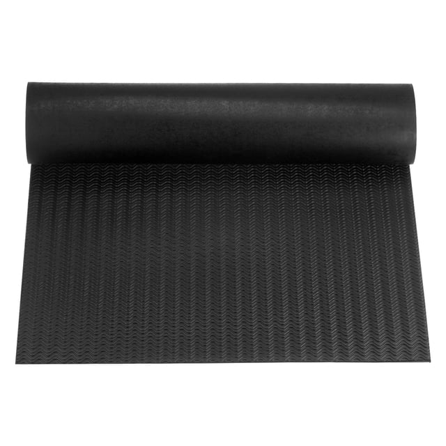 Hoja de reparación de suela de zapato Uxcell de 2.2 mm de grosor, antideslizante, almohadilla de reducción de ruido, negra