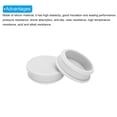 thumbnail image 4 of Uxcell Silicone Hole Plugs Flush Type Panel Round Hole Plugs 48.6mm Diameter 2pcs Grey for Kitchen Sealing Plugs, 4 of 7