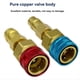 thumbnail image 2 of Adaptador R1234YF, Acoplador Rápido R134a A R1234yf, Acoplador Rápido R1234YF, Kit de Conversión de Lado Alto-Bajo, Acoplador Rápido R1234yf, 2 of 5