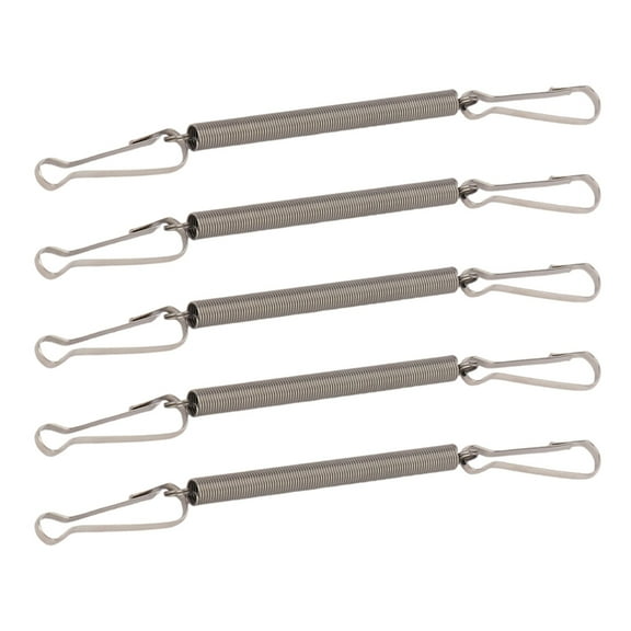 Milue 5pack Durability Water Bottles Holders Regulable Cage Animal Water Cup Clip