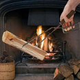 thumbnail image 2 of New, Suitable Firewood Tongs, 40cm Heavy Firewood Tongs, Fireplace Accessories, Cutlery, Fireplace, Anti-Scald, 2 of 3