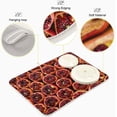 thumbnail image 4 of SKYSONIC Red Pomegranate -Dish Drying Mat 16''X18'' for Kitchen, 4 of 7