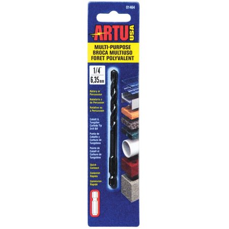 

Artu Usa ARTU Usa 01464 Multi-Purpose Quick Connect Drill Bit 1/4