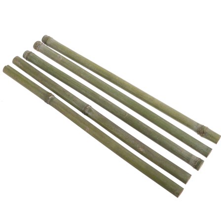 NICEXMAS bamboo tubes stakes Bamboo Stakes Bamboo Assorted Color 5Pcs