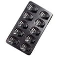 thumbnail image 3 of Toystoory Molde antiadherente para tartas de 10 ranuras, molde para hacer horno de acero al carbono DIY, bandeja para hornear, moldes para Cocina y Comedor, 3 of 6