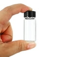 thumbnail image 4 of Unique Bargains 10mL Reagent Glass Storage Bottle Round Plastic Screw Cap Lab Home Clear 30 Pack, 4 of 5