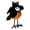 Halloween-B, variant on Chanana Easter Plush Bird Decorations Bird Figurines Table Ornament Cute Sparrow Fabric Sparrow Ornaments Centerpieces Table Tiered Tray Fireplace Spring Home Decor Tabletop Holiday Decorations