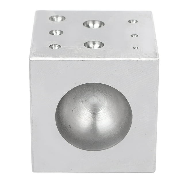 Bloc de Domination pour Bijoux, Bloc de Dapping Carré Professionnel pour Fabrication de Bijoux, Testé et Approuvé