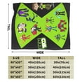 thumbnail image 6 of Cartoon Boys Girls Blanket Super Soft Cozy Warm Plush Throw Blanket, Lightweight Fuzzy Flannel Blankets for Couch Sofa Bed Travel and Camping Gifts 60"X50", 6 of 8
