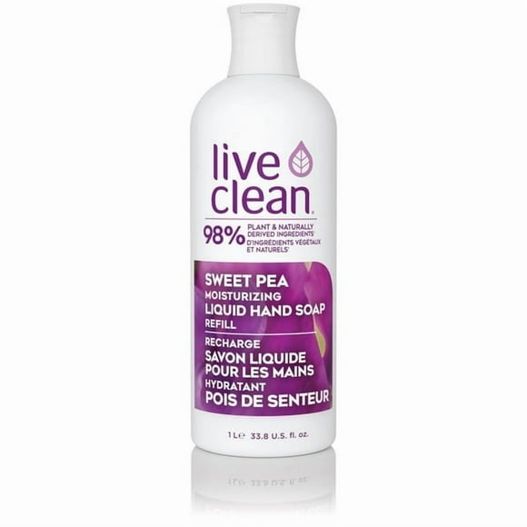 Live Clean Sweet Pea Moisturizing Liquid Hand Soap