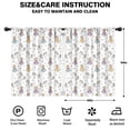 thumbnail image 2 of Blackout Kids Curtains,Princess Unicorn Star Pattern Childrens Insulated Curtains Set Of 2,Bedroom Essentials,Toddler Room Decor 42"x54", 2 of 5