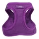 thumbnail image 1 of Arnés suave para perros, sin asfixia, sobre la cabeza, malla transpirable de triple capa, cinturón ajustable para el pecho y hebilla de liberación rápida, morado, pequeño, 1 of 3
