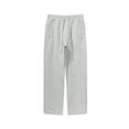 thumbnail image 1 of RKSTN Mens Pants Solid Color Casual Straight Leg Pants Full Length Pants Soft Comfortable Workout Pants, 1 of 3