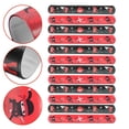 thumbnail image 2 of 24 Pcs Bracelets Slap pour Fête Enfants Bracelets Assortis Couleur Matériau PVC 8.7x1.2in, 2 of 8