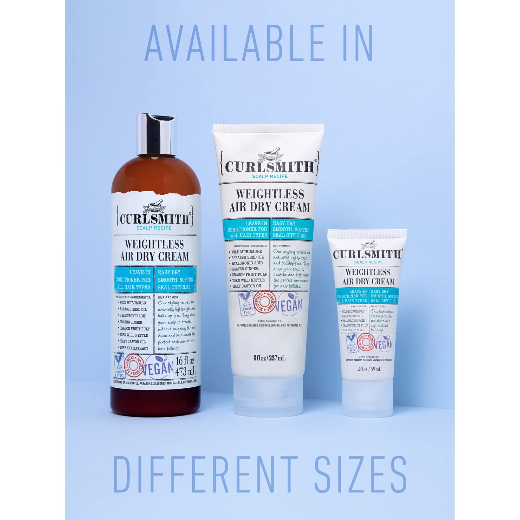 Curlsmith Weightless Air Dry Cream – Garbanų Klinika-1141844