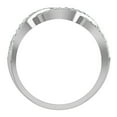 thumbnail image 3 of 0.65 CT TW Intertwined Anniversary Diamond Band Ring 14K White Gold (G,SI), 3 of 5