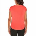 thumbnail image 3 of Banana Republic Women's V-Neck Front Pleat Relaxed Fit Blouse Top (Red, L, 620630), 3 of 3